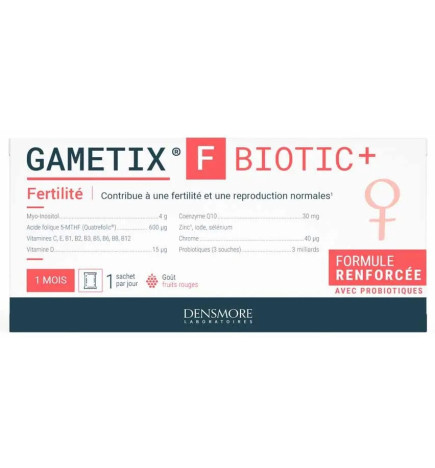 Densmore – Gametix F Biotic+, 1 mois