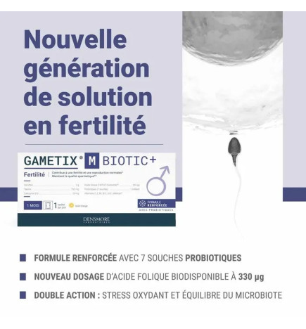 Densmore – Gametix M Biotic+, 30 sachets