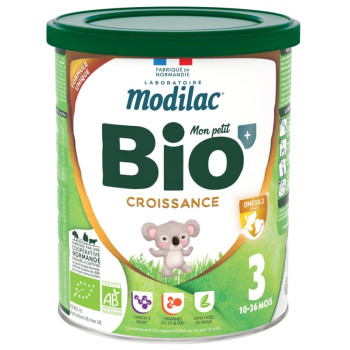 Modilac – Bio Croissance 3ème Âge 10-36 mois, 800 g
