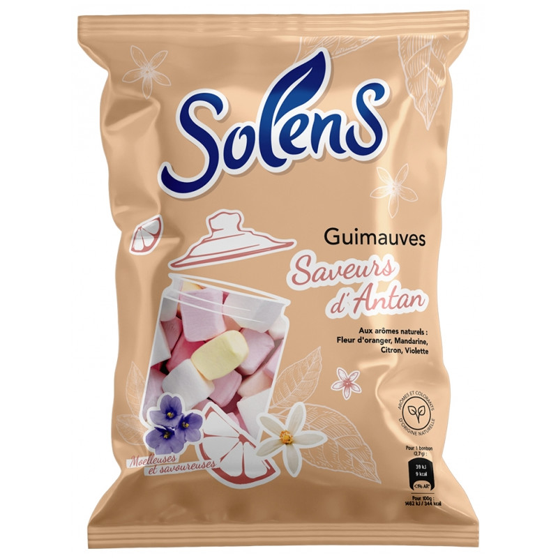 Solens – Guimauves saveurs d’antan, 90 g