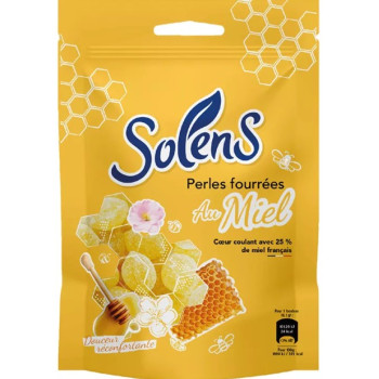 Solens – Perles fourrées au miel, 110 g