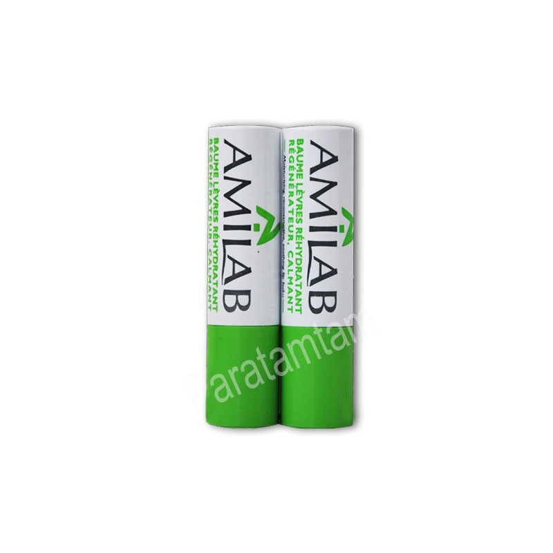 AMILAB BAUME LEVRES LOT DE 2 STICKS 