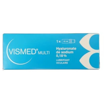 Horus Pharma – Vismed Multi lubrifiant oculaire sans conservateur, 15 ml