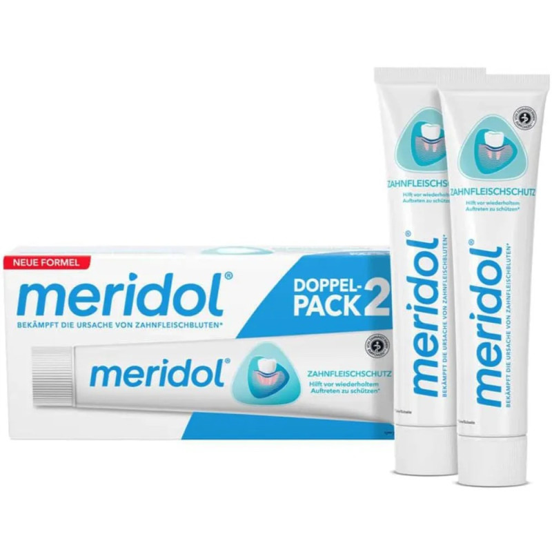 Meridol – Dentifrice Protection Gencives, 2×75 ml