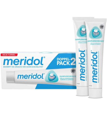 Meridol – Dentifrice Protection Gencives, 2×75 ml
