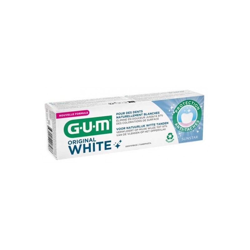 GUM – Original White Dentifrice, 75 ml
