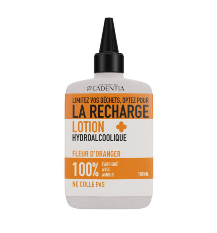 Cadentia – Lotion hydroalcoolique Fleur d’Oranger, 100 ml