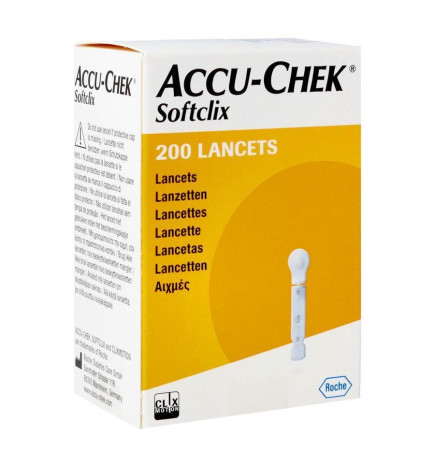 Accu-Chek – Lancettes Softclix, 25 unités