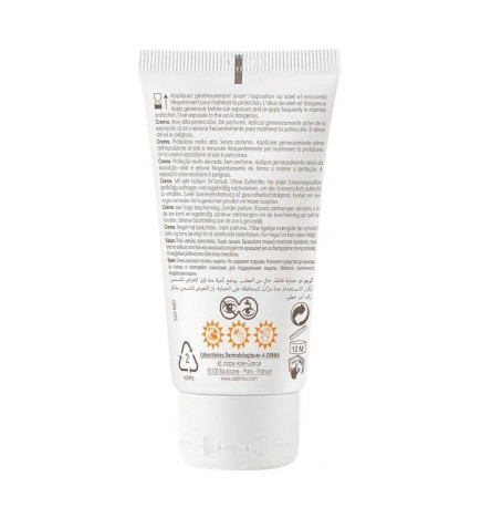 A-Derma – Protect Crème Très Haute Protection SPF50+ Sans Parfum, 40 ml