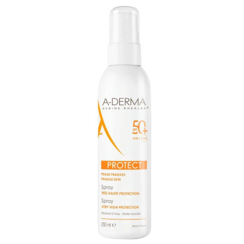 A-Derma – Protect Spray Très Haute Protection SPF50+, 200 ml