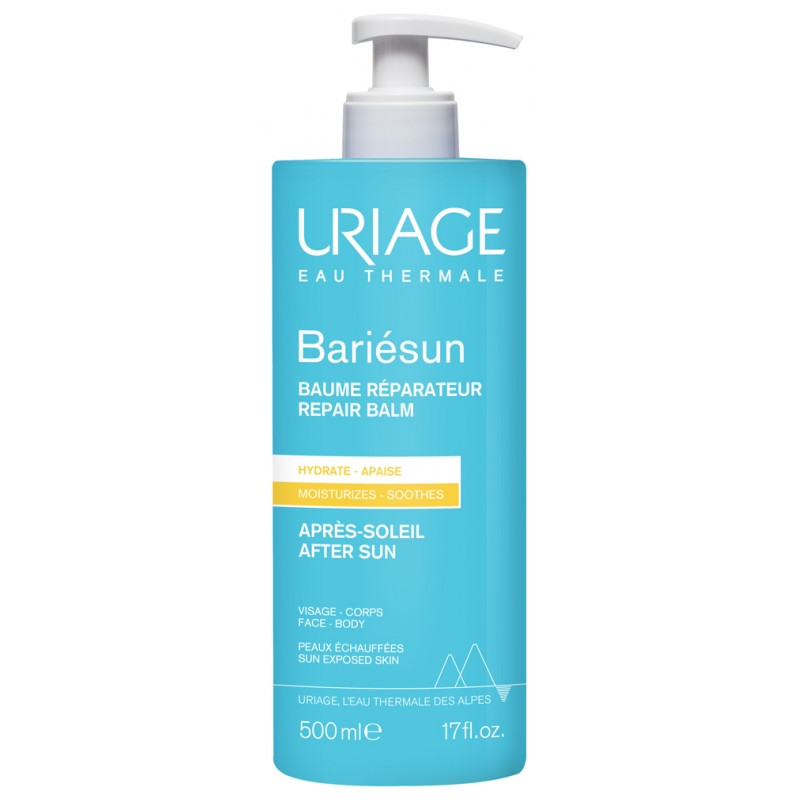 Uriage – Bariésun Baume Réparateur Après-Soleil, 500 ml