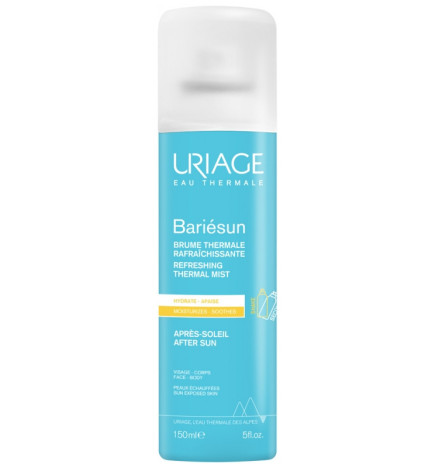 Uriage – Bariésun Brume Thermale Rafraîchissante Après-Soleil, 150 ml