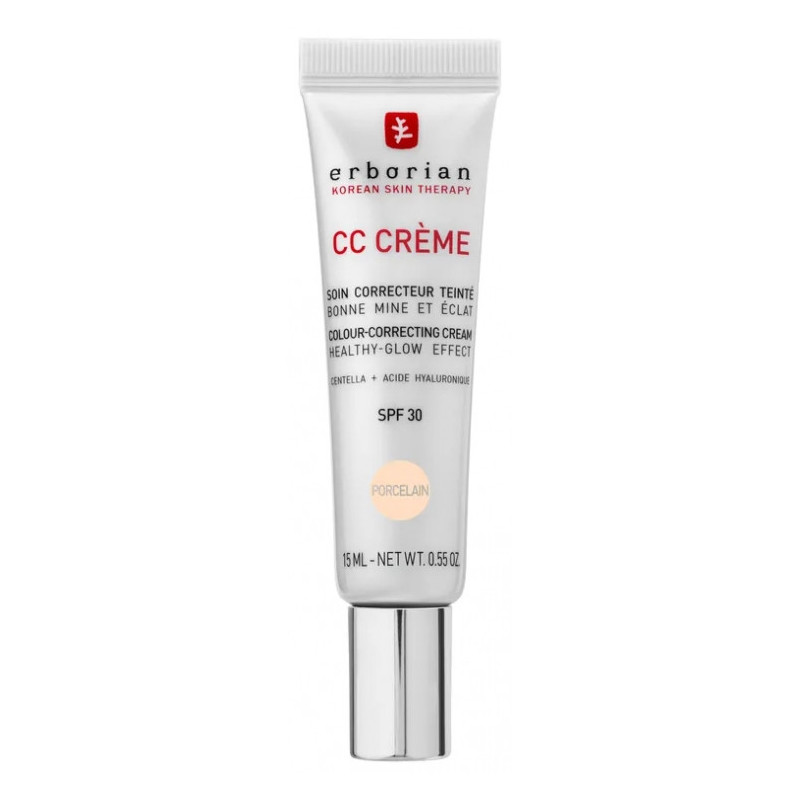 Erborian – CC Crème à la Centella SPF30 Porcelaine, 15 ml