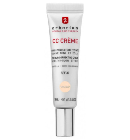 Erborian – CC Crème à la Centella SPF30 Porcelaine, 15 ml