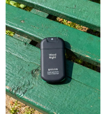 HAAN – Nettoyant Mains Rechargeable Cèdre & Ambre, 30 ml