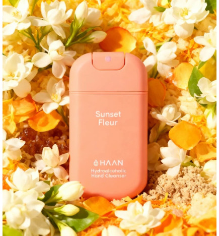 HAAN – Nettoyant Mains Rechargeable Jasmin & Fleur d’Oranger, 30 ml