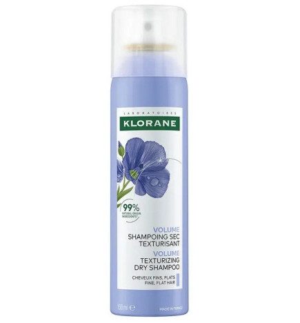 Klorane – Shampooing sec Volume au Lin bio, 150 ml