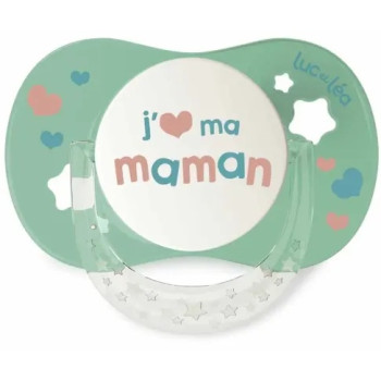 Luc et Léa – sucette "j'aime ma maman" confort+ +18 mois, 1 unité