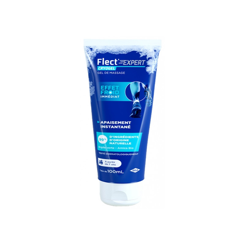 Flect'Expert – Cryogel Gel de Massage Effet Froid, 100 ml