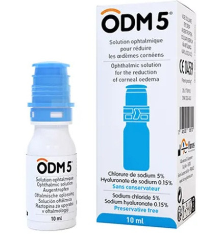 Horus Pharma – Odm 5 Solution Ophtalmique Hypertonique, 10 ml