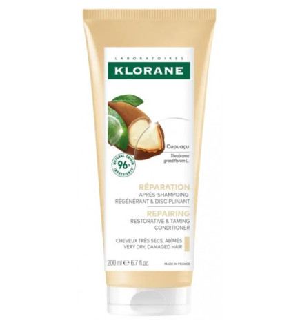 Klorane – Après-shampoing Réparation au Cupuaçu, 200 ml