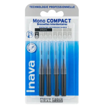 Inava – Brossettes Interdentaires MonoCompact, 4 unités