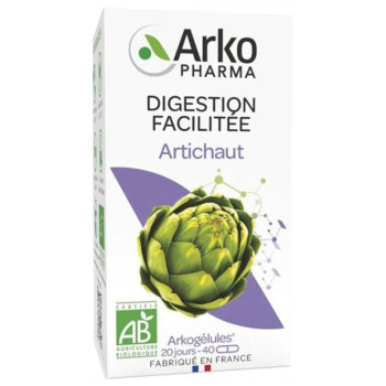 Arkopharma – Arkogélules Artichaut Bio, 40 gélules