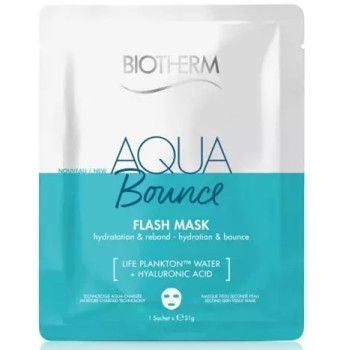 Biotherm – Aqua Bounce Flash Mask Masque Tissu Hydratant, 1 masque