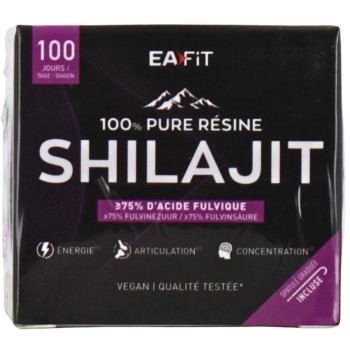 Eafit – Shilajit 100% Pure Résine, 50 g