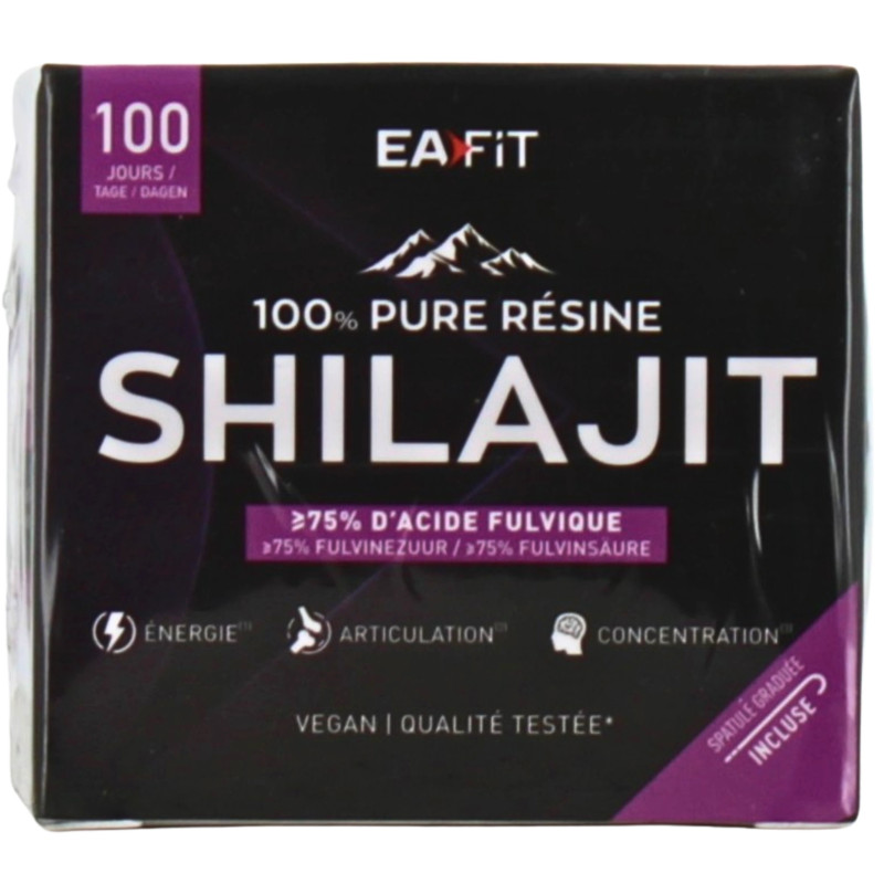 Eafit – Shilajit 100% Pure Résine, 50 g