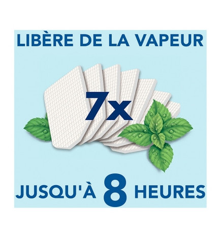 Vicks – VapoPads Recharges Parfumées au Menthol, 7 pads