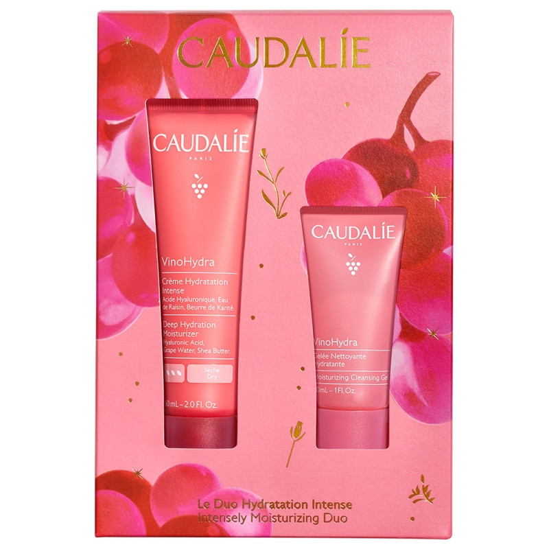 Caudalie – VinoHydra Coffret Le Duo Hydratation Intense, 2 soins