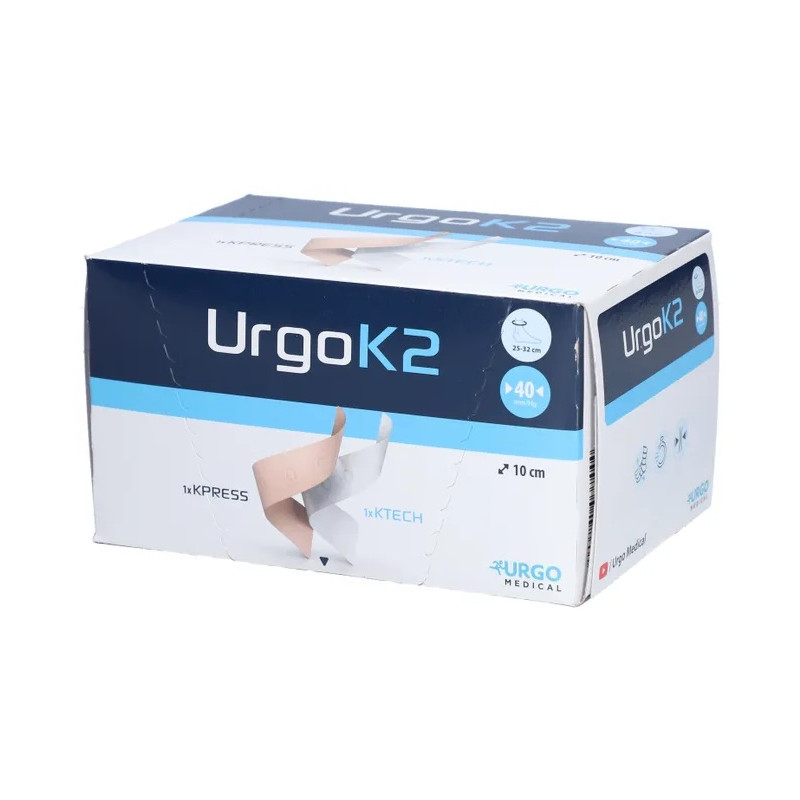 UrgoK2 – Système de compression bi-bande, largeur 10 cm