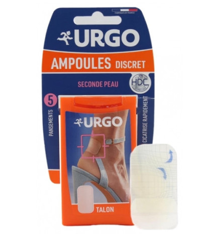 Urgo – Ampoules Discret, 5 pansements