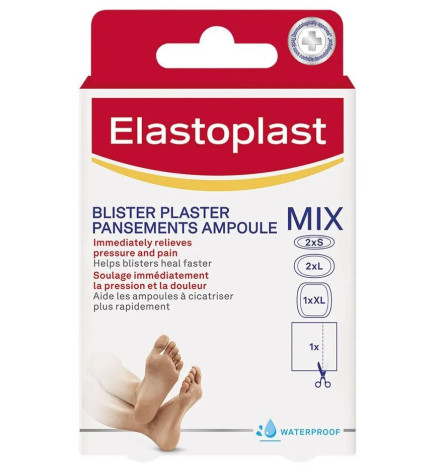 Elastoplast – SOS Mix Pack Pansements Ampoules, 6 pansements