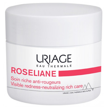 Uriage – Roséliane Soin Riche Anti-Rougeurs, 50 ml
