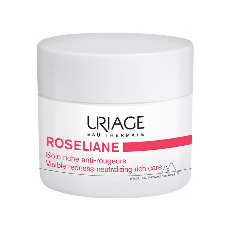 Uriage – Roséliane Soin Riche Anti-Rougeurs, 50 ml