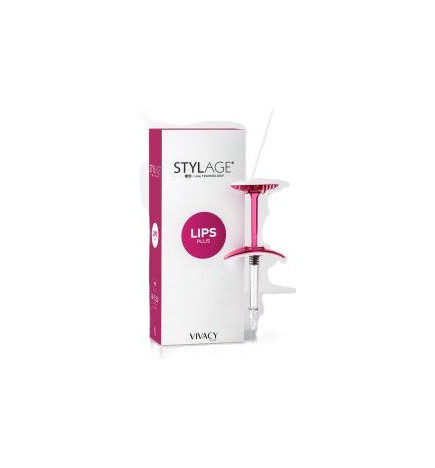 Stylage Vivacy – Gel injectable lèvres à l’acide hyaluronique avec lidocaïne, 1 ml