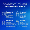 Durex – Préservatifs Feeling XL lubrifiés, 12 unités