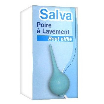 Cooper – Salva poire à lavement auriculaire bout effilé, 30 ml