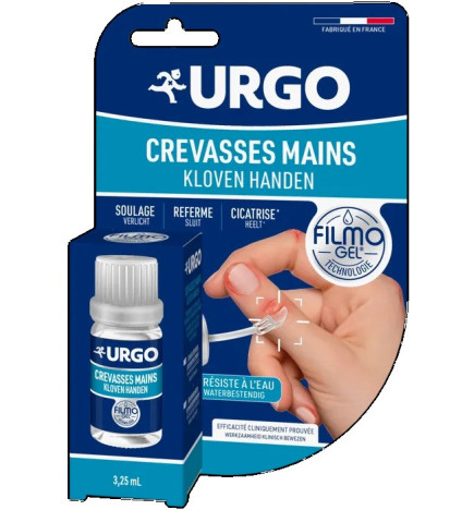 URGO – Filmogel crevasses mains, 3,25 ml
