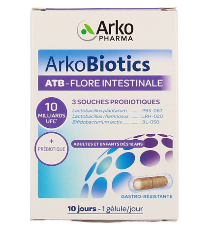 Arkopharma – ArkoBiotics ATB Flore Intestinale, 10 gélules