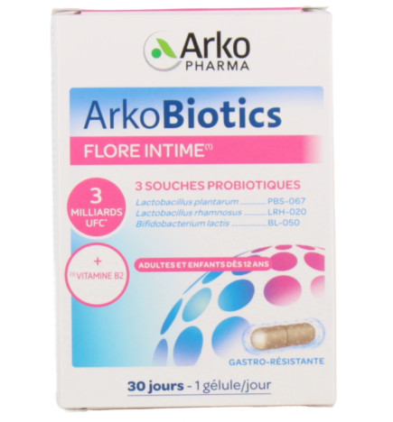 Arkopharma – ArkoBiotics Flore Intime, 30 gélules