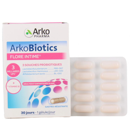 Arkopharma – ArkoBiotics Flore Intime, 30 gélules