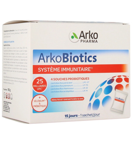 Arkopharma – ArkoBiotics Système Immunitaire Fort, 7 sachets