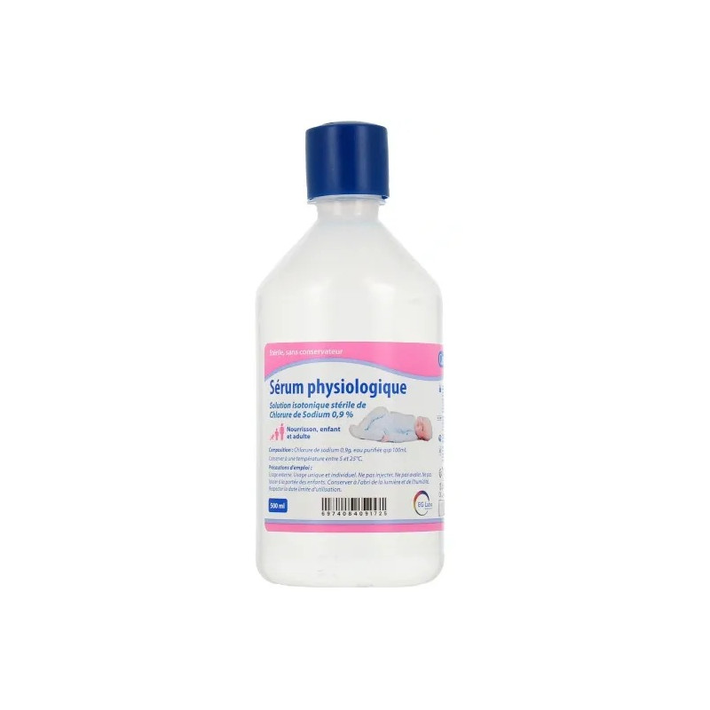 CARE+ – Sérum Physiologique, 500 ml