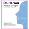 Dr. Herma – Masque hydrogel hydratation et éclat, 1 masque