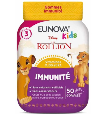 Eunova – Kids Gommes Immunité, 60 gommes