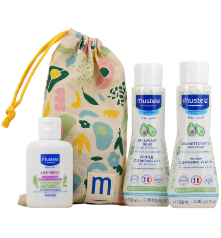 Mustela – Trousse découverte bébé, 3 produits essentiels