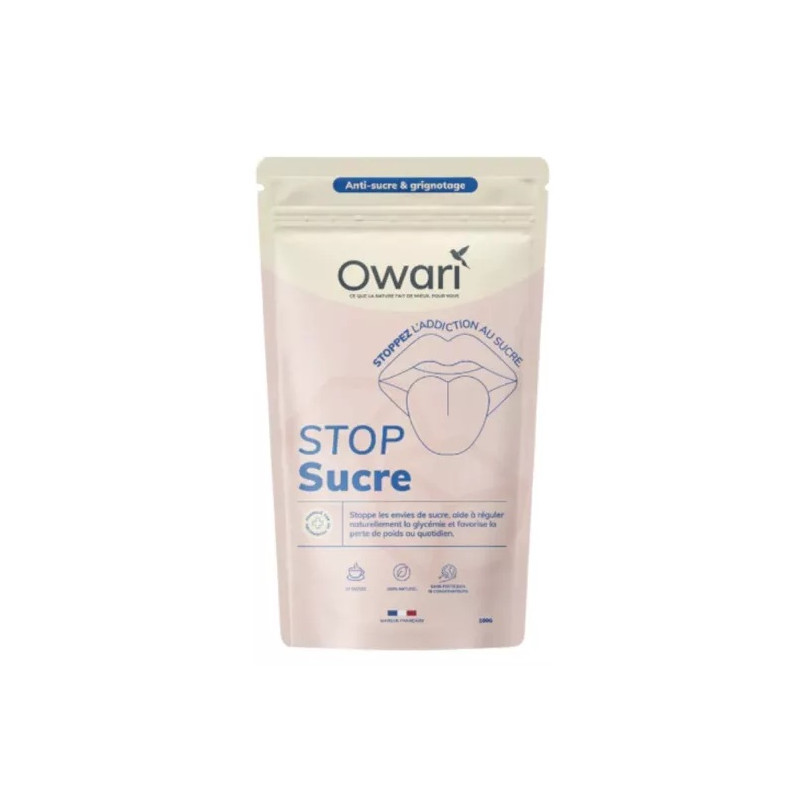 Owari – Infusion Stop Sucre, tisane de plantes, 50g
